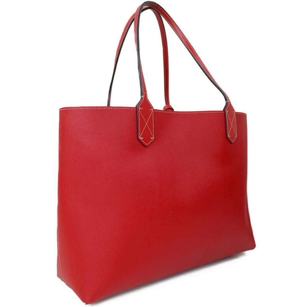 Gucci Tote Leather red Reversible GG